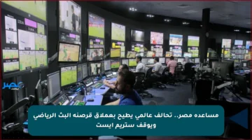مساعدة مصر.. تحالف عالمي يطيح بعملاق قرصنة البث الرياضي ويوقف ستريم إيست
